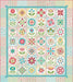 AVAILABLE NOW!! Lori Holt Granny Chic Wide Back Fabrics - per yard - Bee Backings - Riley Blake - blue on White - RebsFabStash