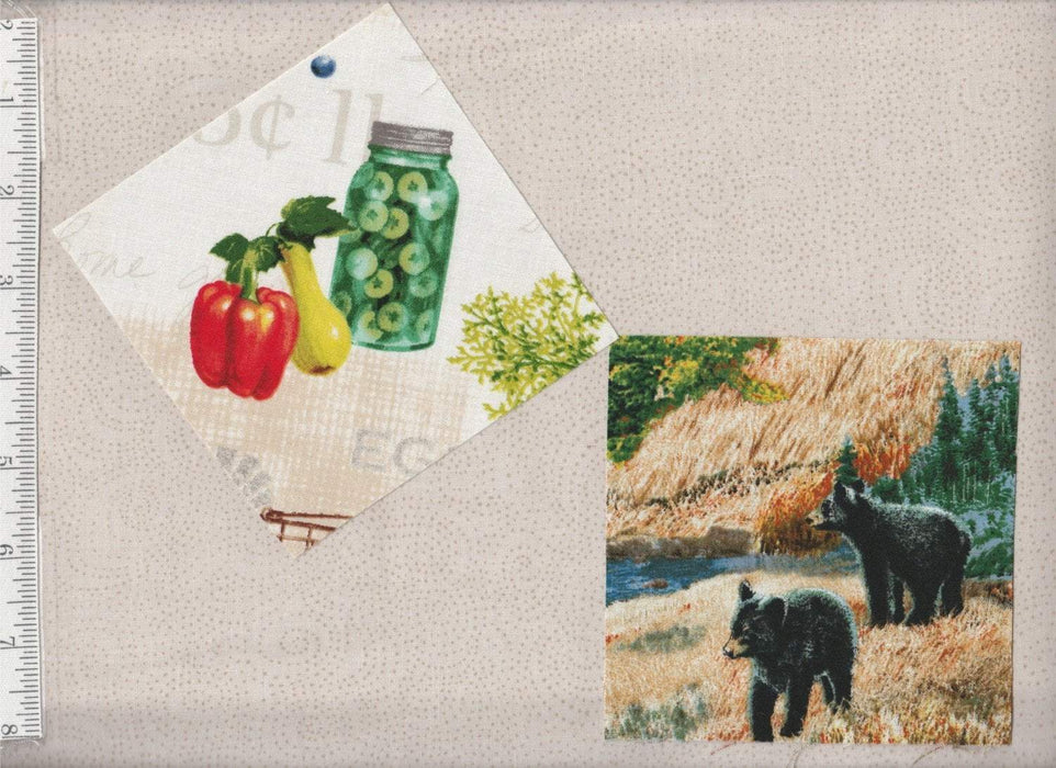Bear Essentials - per yard - P&B Textiles - Color # CRM669 - RebsFabStash