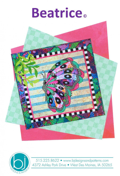 Beatrice pattern by BJ Designs and Patterns - wall hanging - RebsFabStash