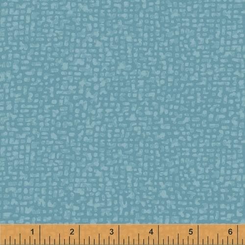 Bedrock - Turquoise - per yard - by Whistler Studios for Windham - 50087-1 Turquoise Blue - RebsFabStash