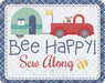 Bee Backings! - Quilt Back Fabric - Per Yard - Riley Blake - by Lori Holt - 108" wide Bandana Green WB6420 - RebsFabStash