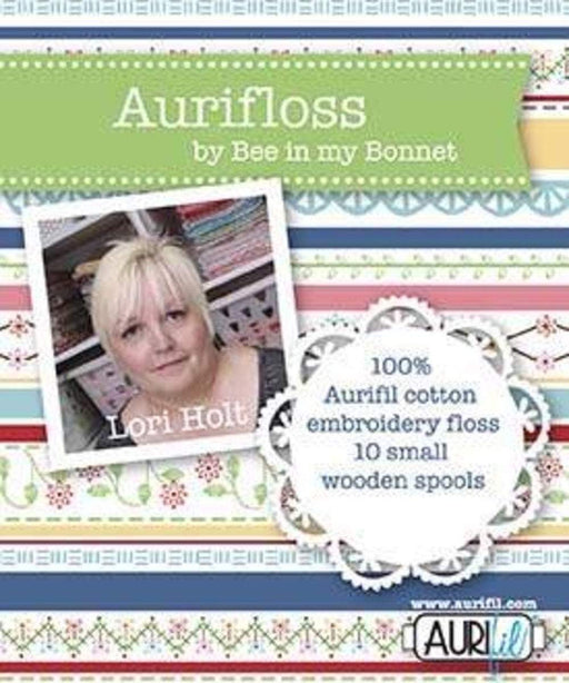 Bee Basics Aurifloss by Aurifil - Lori Holt - Riley Blake Designs - Bee in my Bonnet - 10 spools 18 yards each Embroidery Floss - RebsFabStash
