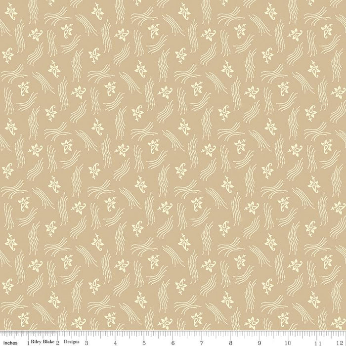 Blessed Beyond Measure - per yard - by Stacy West for Riley Blake Designs - Geo - C9926-PARCHMENT - RebsFabStash