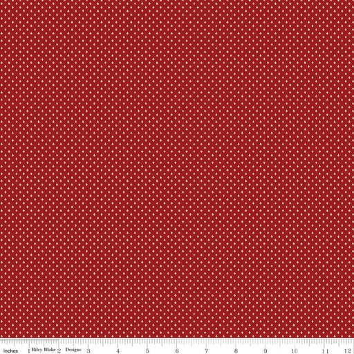 Blessed Beyond Measure - per yard - by Stacy West for Riley Blake Designs - Pointe - C9923-RED - RebsFabStash