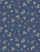 Bohemian Blue - Large Panel Multi - Per PANEL- by Lisa Audit for Wilmington Prints - 24" x 43" Panel - 3041-17751-147 - Bike, Floral, Cat - RebsFabStash