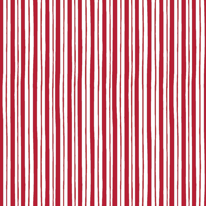 Brown and brown stripe - Per Yard- Kimberbell Basics - Maywood Studio - MAS 8242-AA- border print - RebsFabStash