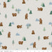 Camp Woodland - Pine Cones - Pistachio - per yard - by Natàlia Juan Abelló - for Riley Blake - Outdoors, Woods, Camping, Wildlife - C10464-PISTACHIO - RebsFabStash