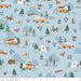Camp Woodland - Pine Cones - Pistachio - per yard - by Natàlia Juan Abelló - for Riley Blake - Outdoors, Woods, Camping, Wildlife - C10464-PISTACHIO - RebsFabStash