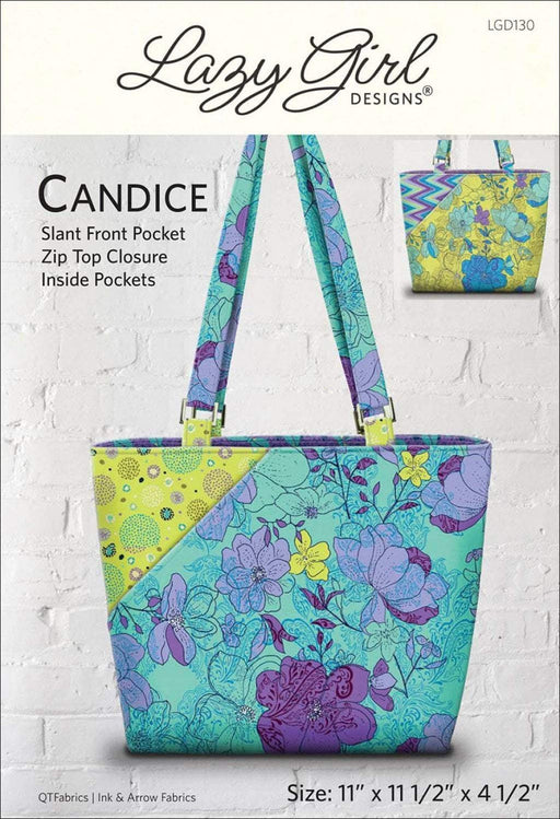 Candice Pattern - Lazy Girl Designs - Side Pocket - LGD130 - RebsFabStash