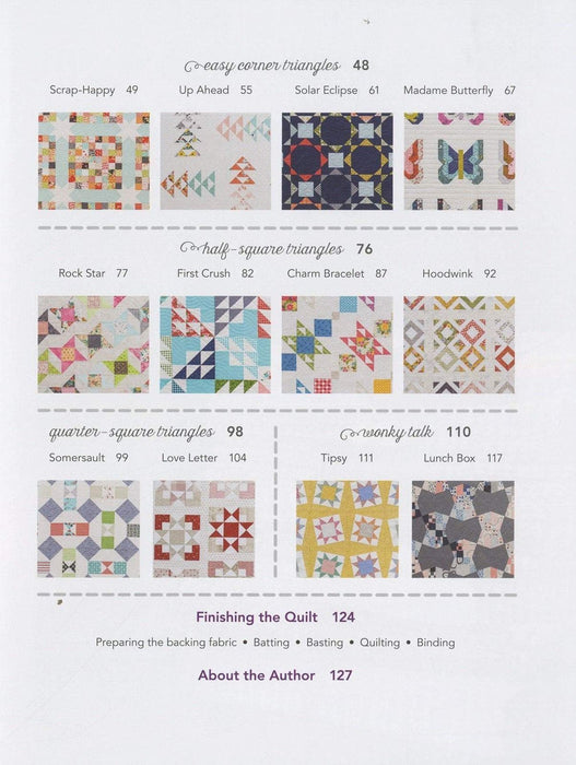 Charm School - By Vanessa Goertzen of Lella Boutique - Book/Patterns - 18 quilts using 5" squares - Great for beginners! - RebsFabStash