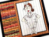 Chipper Check - Per Yard - Loralie Harris Designs - red plaid or checker fabric - RebsFabStash