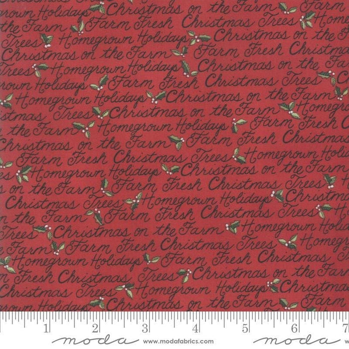 Christmas in the Pines KIT - Lap Quilt Kit - Pattern by Lavender Lime Designs - Kathy Skomp and Bekah Pipes - Uses Homegrown Holidays by Deb Strain for Moda - RebsFabStash