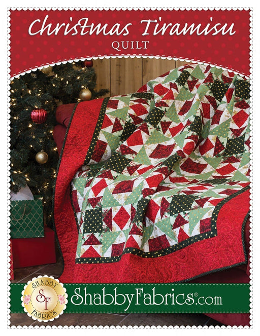 Christmas Tiramisu - Quilt PATTERN - by Jennifer Bosworth for Shabby Fabrics - Christmas - Winter - Holiday - RebsFabStash