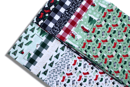 Christmas Traditions - PROMO Fat Quarter Bundle (13) - by Dani Mogstad for Riley Blake Designs-Fat Quarters/F8s/Bundles-RebsFabStash