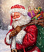Christmastime is Here - Up on the Housetop PANEL! - Per Panel -by Riley Blake Designs- Santa, Christmas - 36" x 43" - P10741-HOUSETOP - RebsFabStash