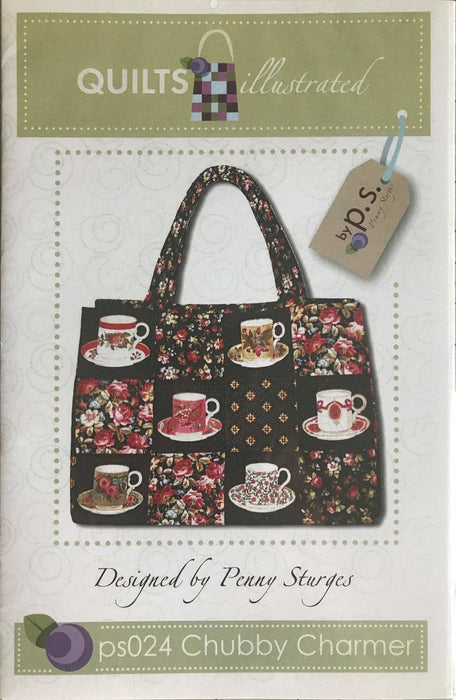 Chubby Charmer - Designed by Penny Sturges - Quilts Illustrated bag pattern - RebsFabStash