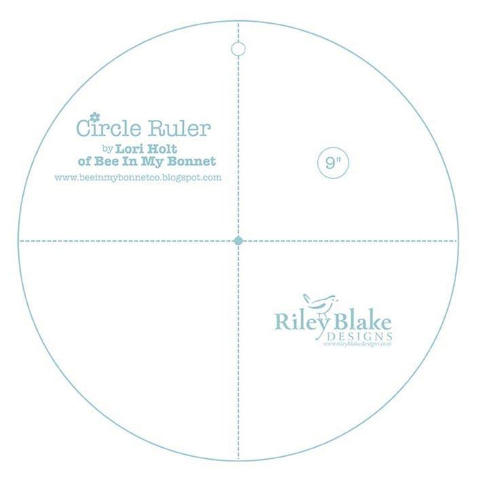 Circle Rulers 9" by Lori Holt Riley Blake Designs Bee in my Bonnet at RebsFabStash