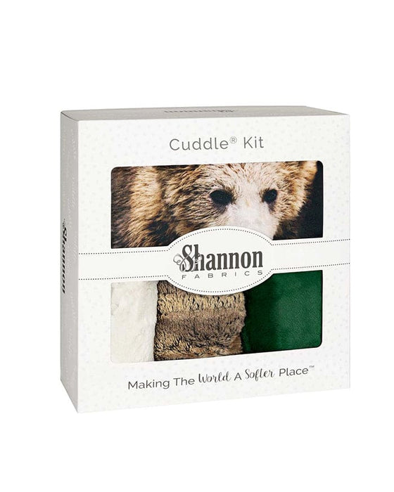 Sensational Strips Cuddle Kit - Brother Bear - Quilt KIT- Shannon Cuddle fabric - Bear - CKBORDERLINE BROTHERBEAR-Quilt Kits & PODS-RebsFabStash
