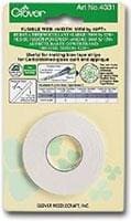 Clover Bias Fusible Web - Clover Needlecraft, Inc - Useful for making lattice/meshwork and applique - 10mm or 5mm - RebsFabStash