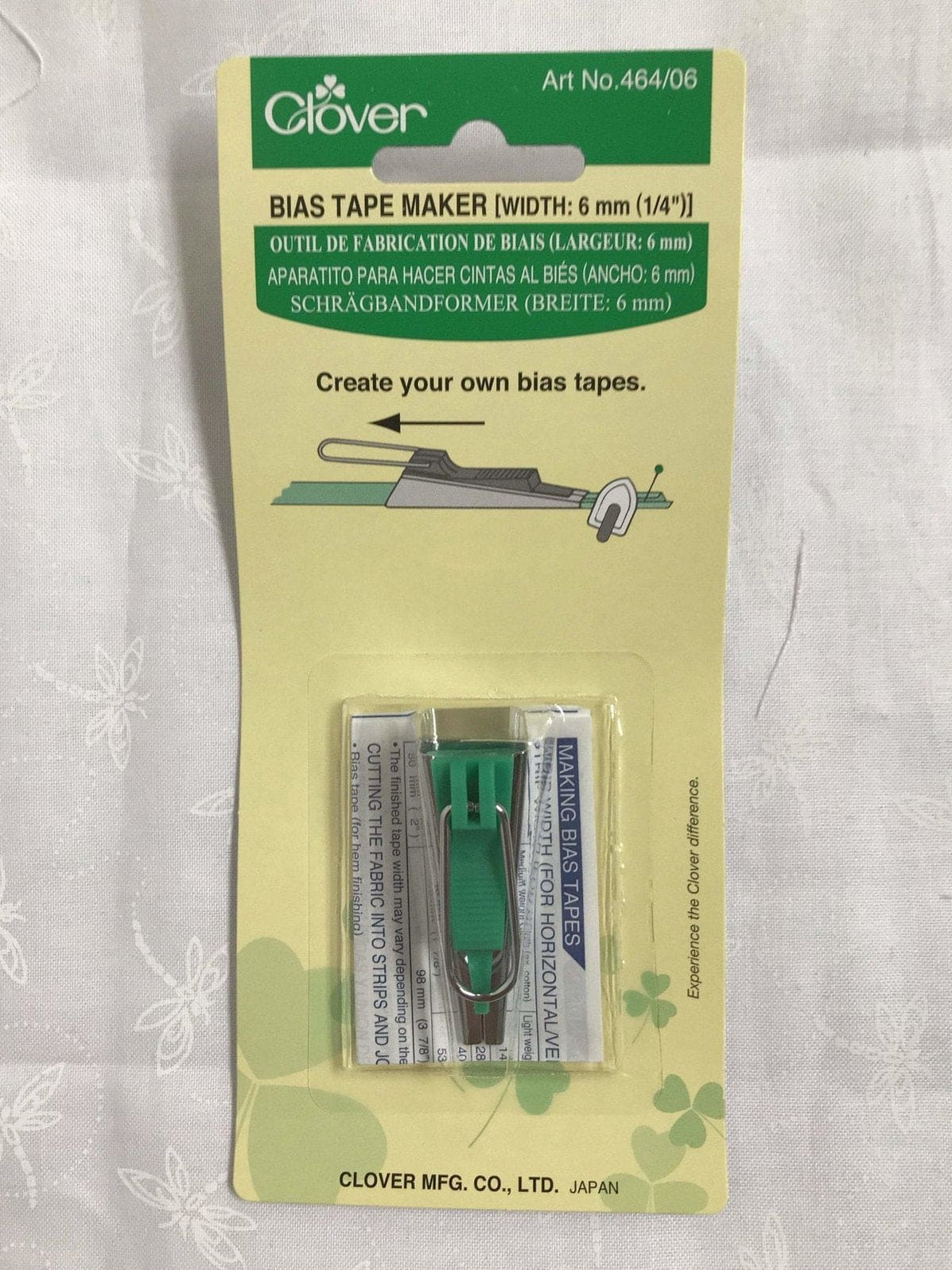 Clover Bias Tape Maker Multiple sizes available RebsFabStash