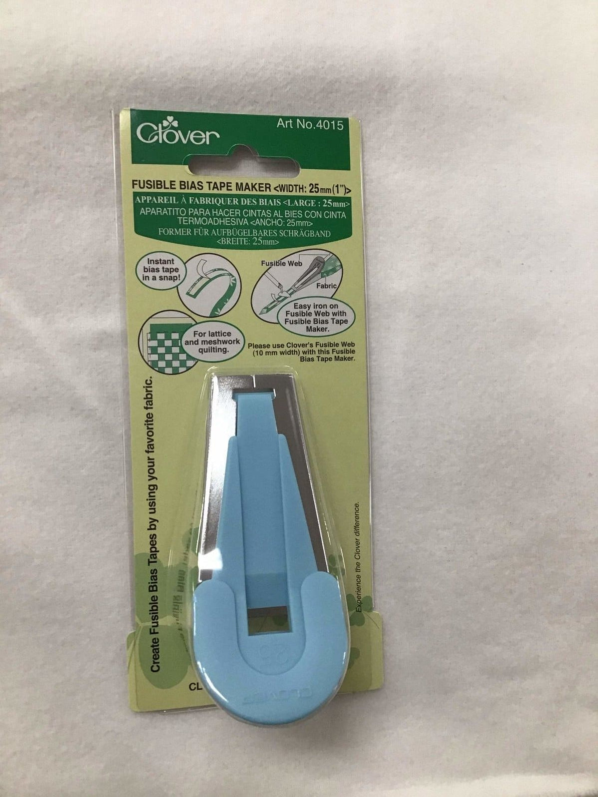 Clover Bias Tape Maker Fusible Bias Tape Maker — RebsFabStash