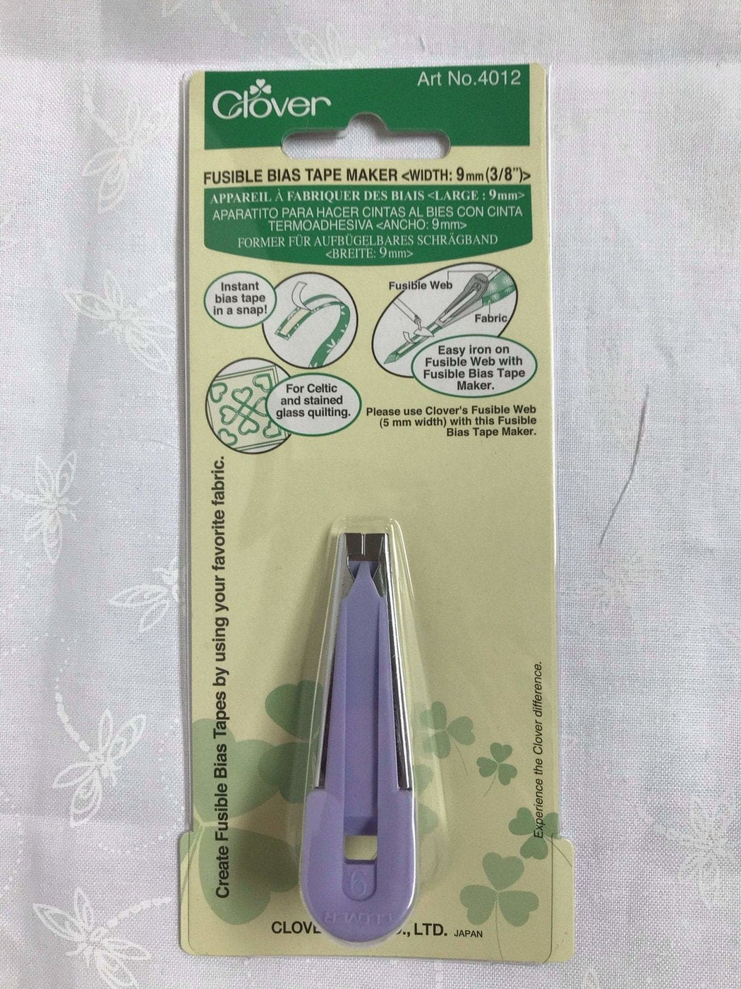 Clover Bias Tape Maker Multiple sizes available RebsFabStash