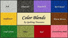 Color Blends - per yard - Quilting Treasures - Pistachio - 23528-HS - RebsFabStash