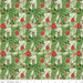 Comfort and Joy -by the yard- Christmas -Quilt fabric- Riley Blake-Dani Mogstad for My Mind’s Eye-Reindeer snowglobes on dark green - C - RebsFabStash