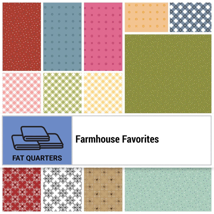 Country Confetti - Shamrock - Per Yard - Poppie Cotton - Part of "Farmhouse Favorites" collection - Green - CC20193 - RebsFabStash
