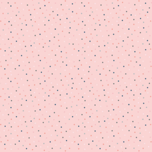 Country Confetti - Strawberry Lemonade - Per Yard - Poppie Cotton - Part of "Farmhouse Favorites" collection - Light Pink - CC20180 - RebsFabStash