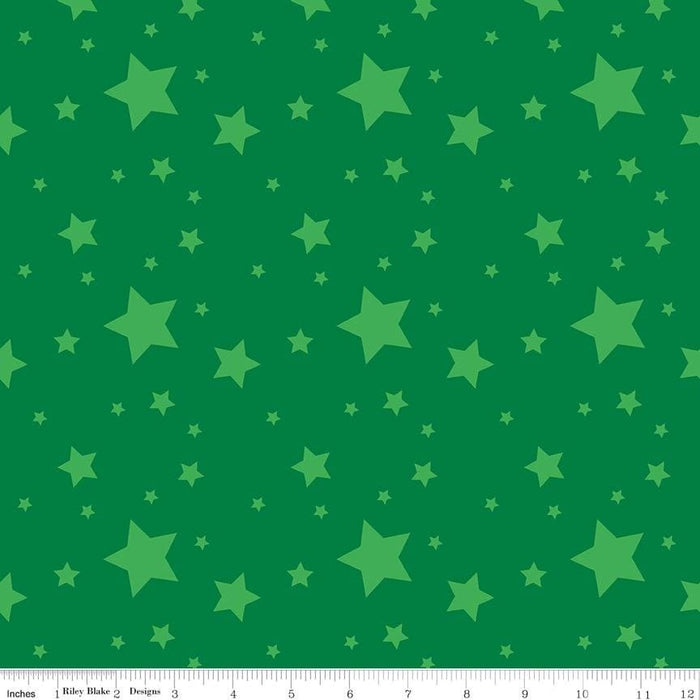 Create - per yard - Kristy Lea of Quiet Play for Riley Blake Designs - Fly Right - C9804-GREEN - RebsFabStash
