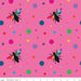 Create - per yard - Kristy Lea of Quiet Play for Riley Blake Designs - Hexie Bees - C9805-PINK - RebsFabStash