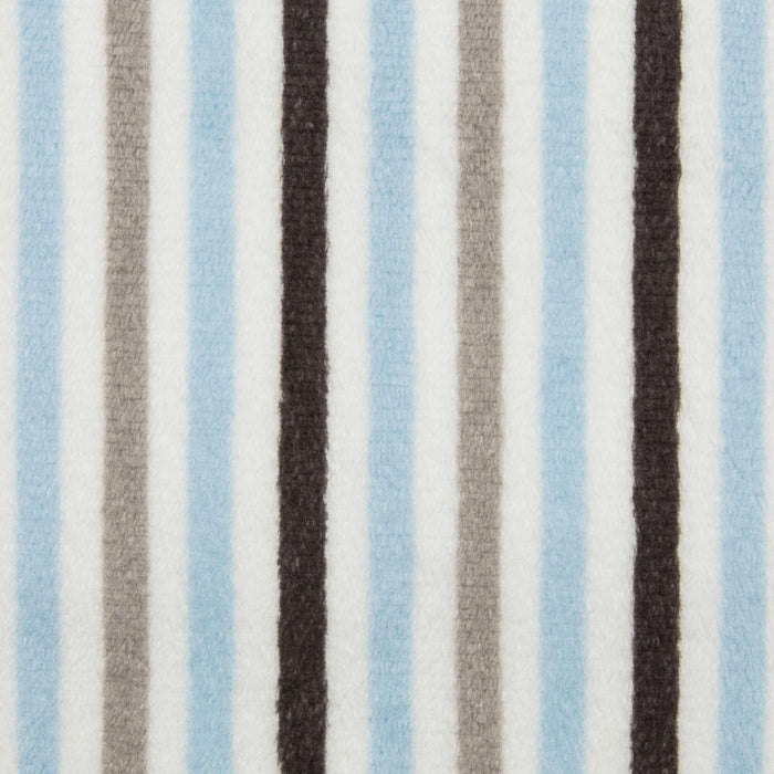 Cuddle Soft - Stripe - per yard - Shannon Cuddle - Robert Kaufman - Blue Grey Stripe - RebsFabStash
