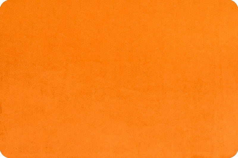 Cuddle Solids - per yard - Shannon Cuddle - Style C3 - Color PUMPKIN - Orange - DR292921 - RebsFabStash
