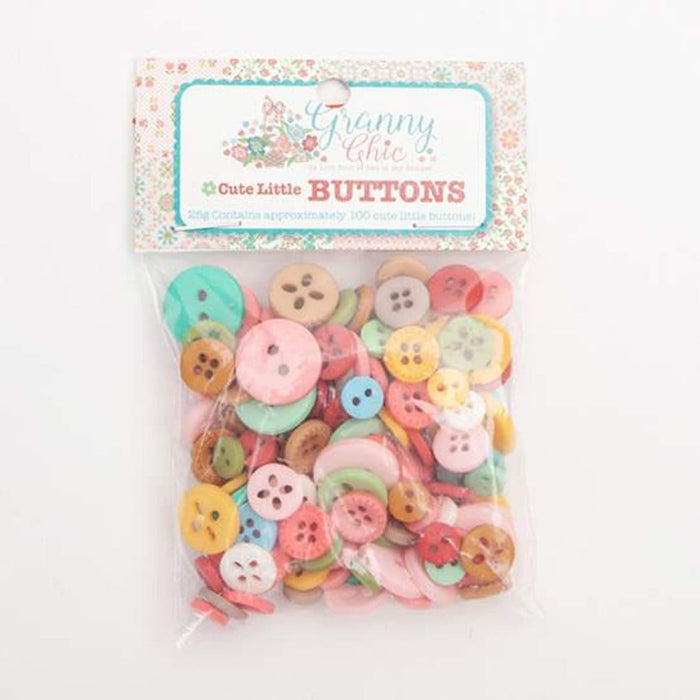 Cute Little Buttons by Lori Holt for Riley Blake Designs Granny Chic Buttons at RebsFabStash