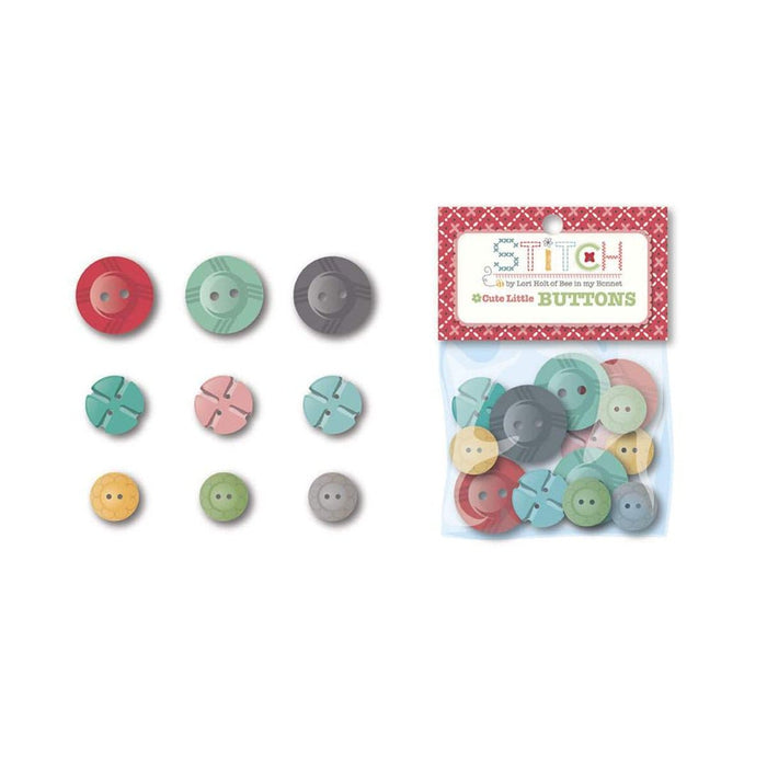 Stitch Cute Little Buttons - My Happy Place - Lori Holt