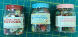 Cute Little Buttons by Lori Holt for Riley Blake Designs 3 Jars of Buttons of Over 300