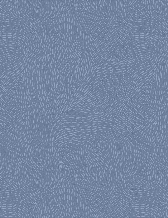 Dash Flow - Allure Blue - Per Yard - by Rae Ritchie for Dear Stella - Tonal, Blender - Blue - STELLA-SRR1300 ALLURE - RebsFabStash