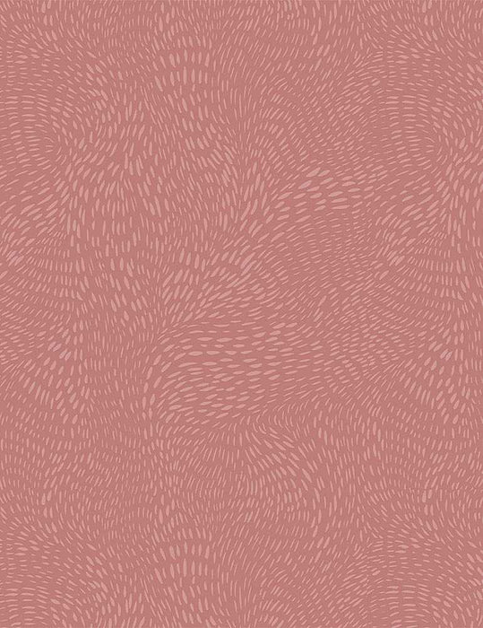 Dash Flow - Clay Pink - Per Yard - by Rae Ritchie for Dear Stella - Tonal, Blender - Pink - STELLA-SRR1300 CLAY - RebsFabStash