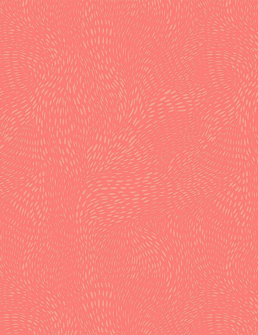 Dash Flow - Peach Pink - Per Yard - by Rae Ritchie for Dear Stella - Tonal, Blender - Pink - STELLA-SRR1300 PEACH - RebsFabStash