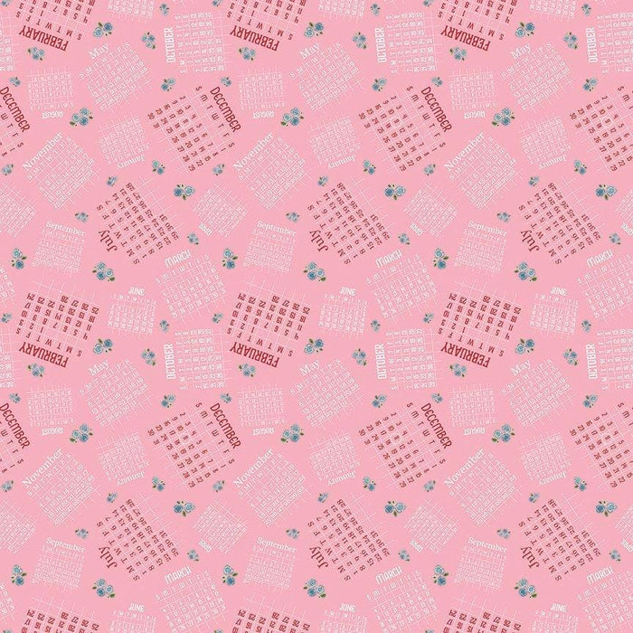 Date Night - per yard - Riley Blake - by Heidi Staples of Fabric Mutt pink and red check - RebsFabStash
