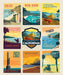 Destinations - California Beaches Poster Panel - per PANEL - by Anderson Design Group for Riley Blake - 36" x 43" - P10980-BEACHES - RebsFabStash