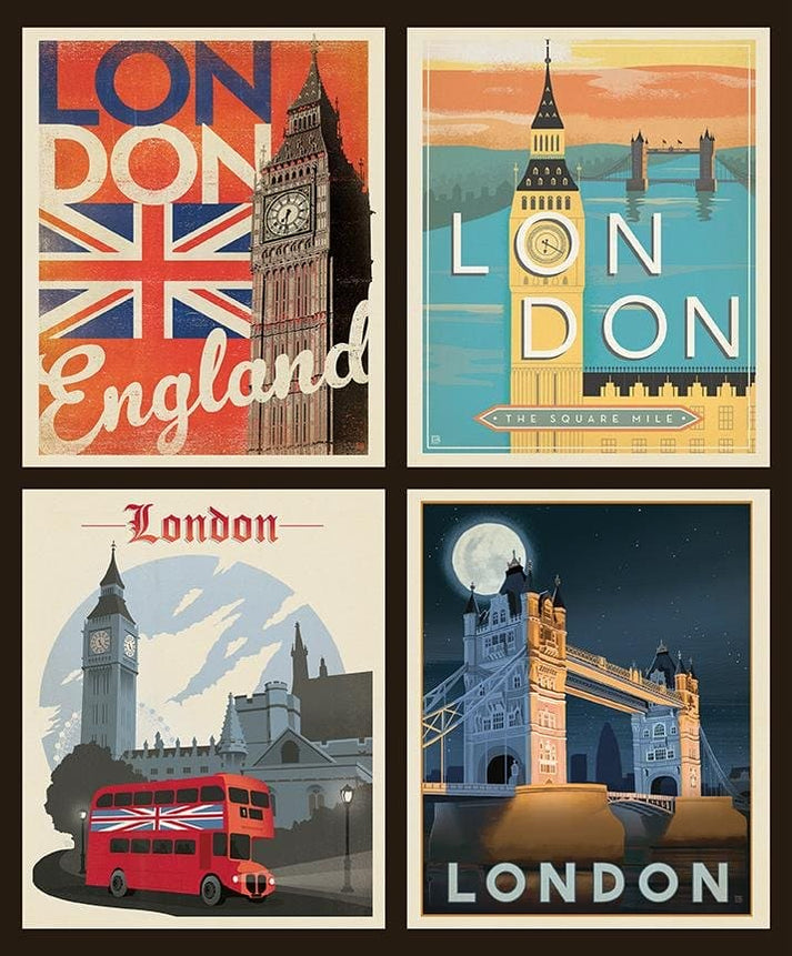 Destinations - per PANEL - by Anderson Design Group for Riley Blake ...