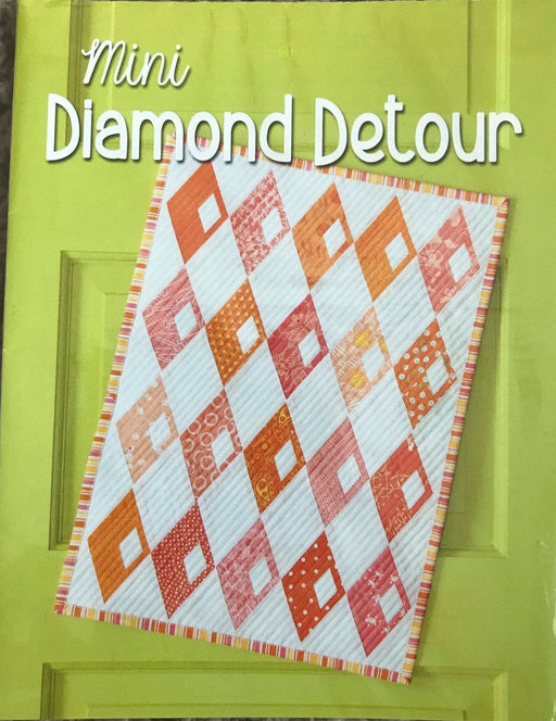 Diamond Detour - mini pattern by Sassafras Lane Designs - scrap friendly - RebsFabStash