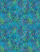 Diamond Dots - Aqua/Multi - Per Yard - Essentials - Wilmington Prints - Tonal, Blender - 1817-39144-454 - RebsFabStash