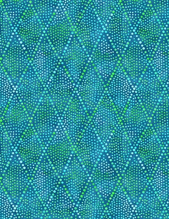Diamond Dots - Magenta/Multi - Per Yard - Essentials - Wilmington Prints - Tonal, Blender - 1817-39144-354 - RebsFabStash