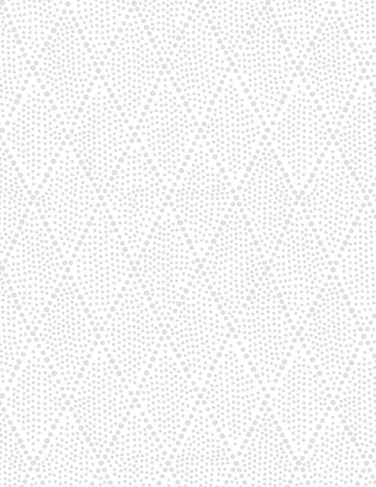 Diamond Dots - White/Black - Per Yard - Essentials - Wilmington Prints - Tonal, Blender - 1817-39144-199 - RebsFabStash
