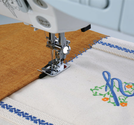 Ditch Quilting foot for Janome machines - for Memory Craft Embroidery Machines and Horizontal Rotary Hook Models