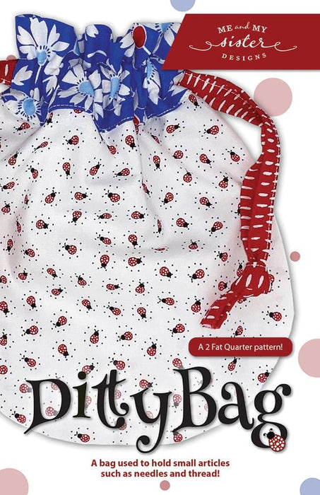 Ditty Bag - Quilt PATTERN - features the Back Porch collection by Me and My Sister Designs for Moda - RebsFabStash
