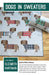 dachsund Dogs in Sweaters quilt and pillow pattern designed by Elizabeth Hartman - Uses Robert Kaufman Fabrics - precut and scrap friendly - RebsFabStash